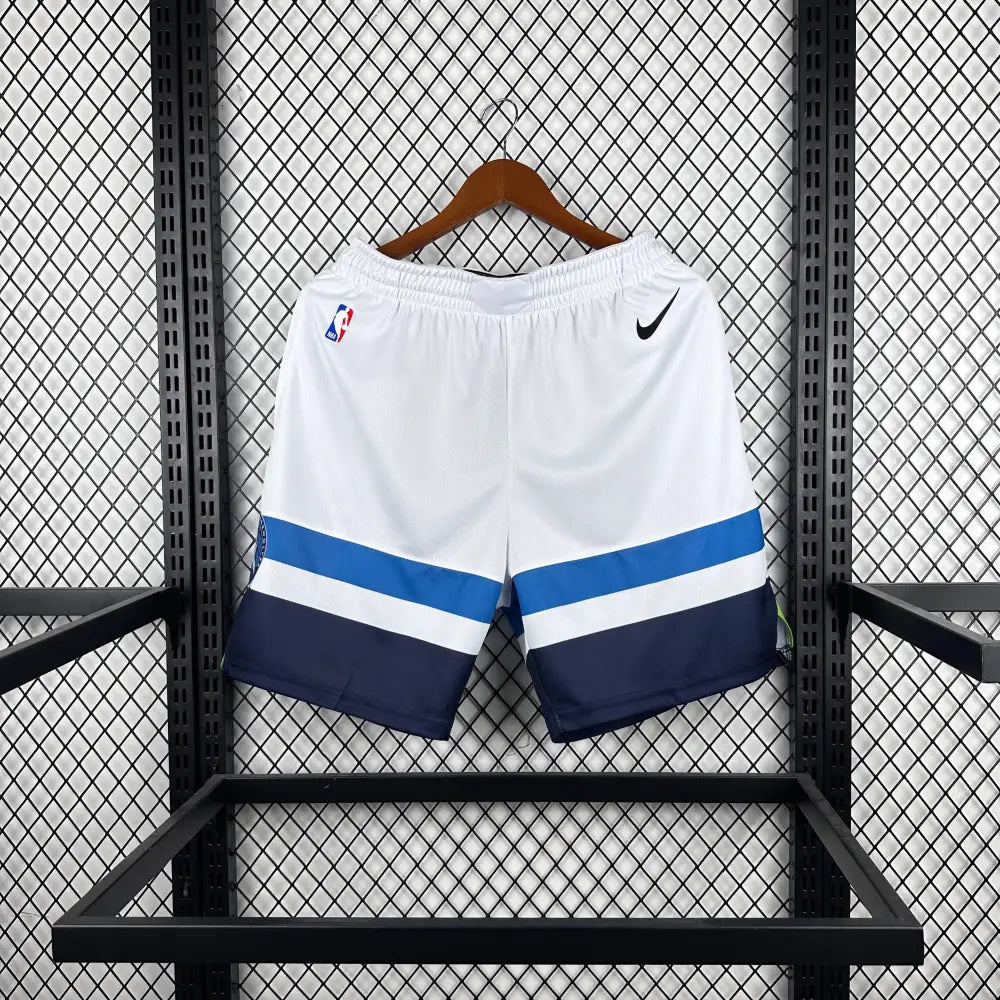 Kurze Minnesota Timberwolves Weiß