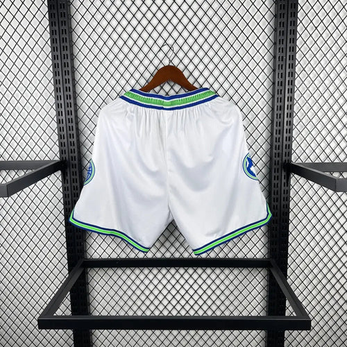 Short Minnesota Timberwolves Blanc Passe D
