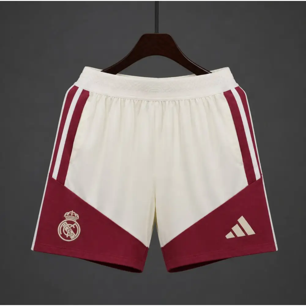 Short Real Madrid Training 2026/2027 Blanc Passe D