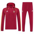 Arsenal Red 2026 Hooded Windbreaker Tracksuit
