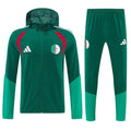 Kapuzen-Trainingsanzug Windbreaker Algerien Grün 2026