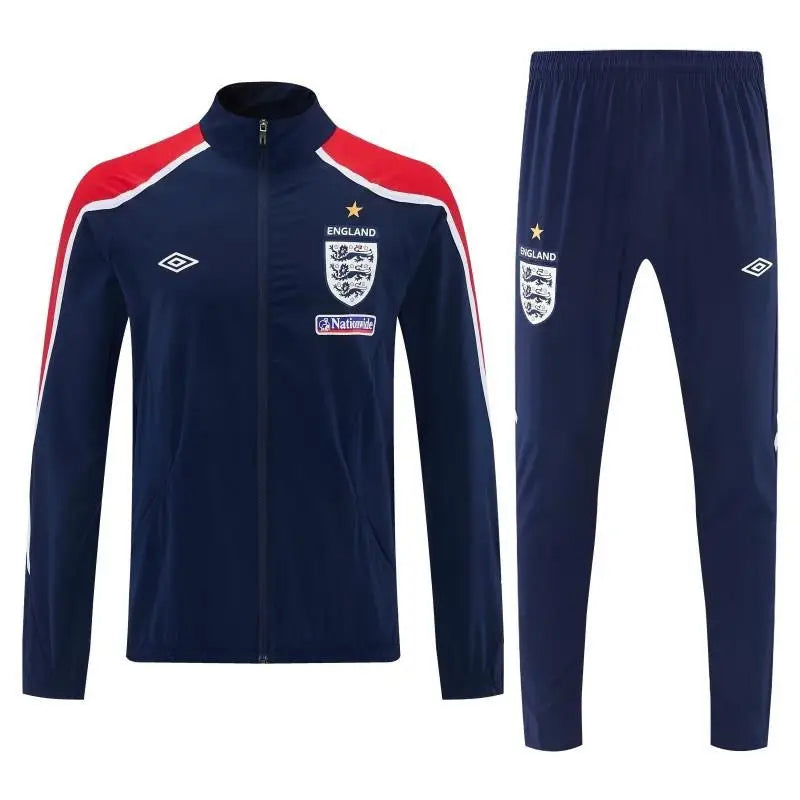 England Retro-Trainingsanzug Blau