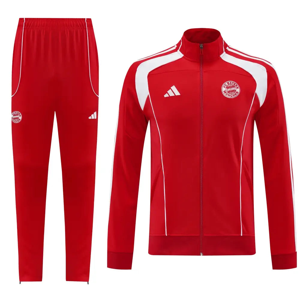 Bayern red tracksuit 2025/2026