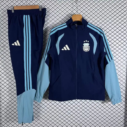 Survêtement Coupe-Vent Argentine Bleu 2026 Passe D