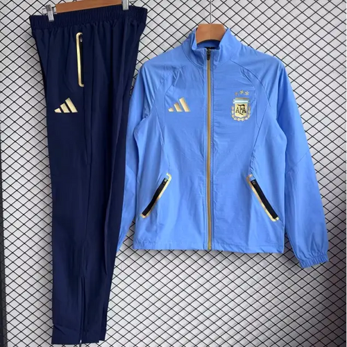 Survêtement Coupe-Vent Argentine Bleu Clair 2026 Passe D