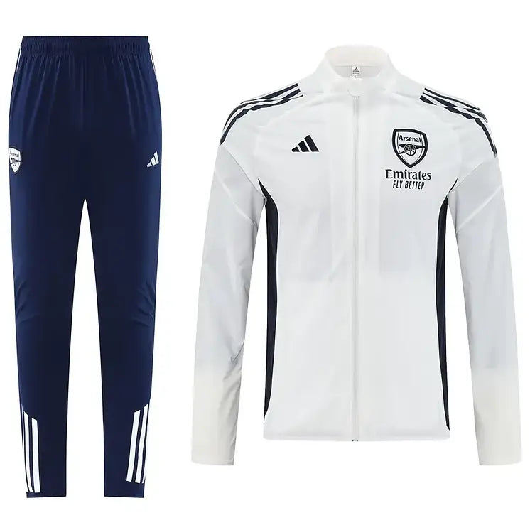 Arsenal Trainingsanzug Windbreaker Weiß 2026