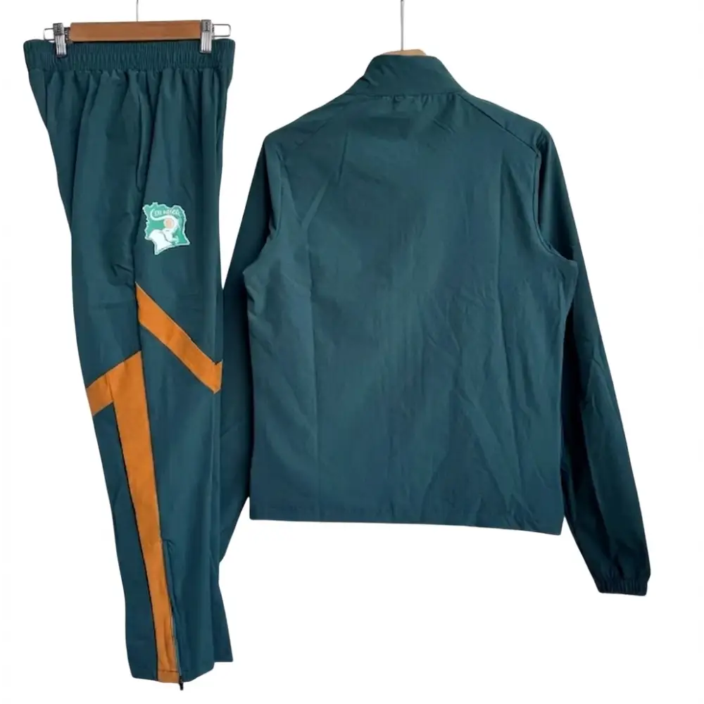 Trainingsanzug Windbreaker Elfenbeinküste Grün 2026