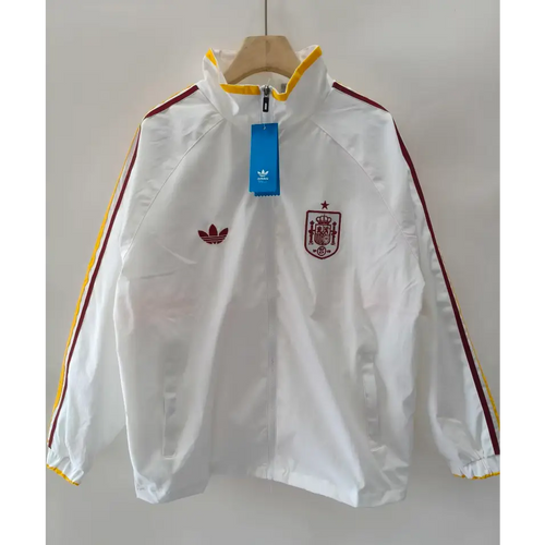 Survêtement Coupe-Vent Espagne Bleu & Blanc 2026 Passe D