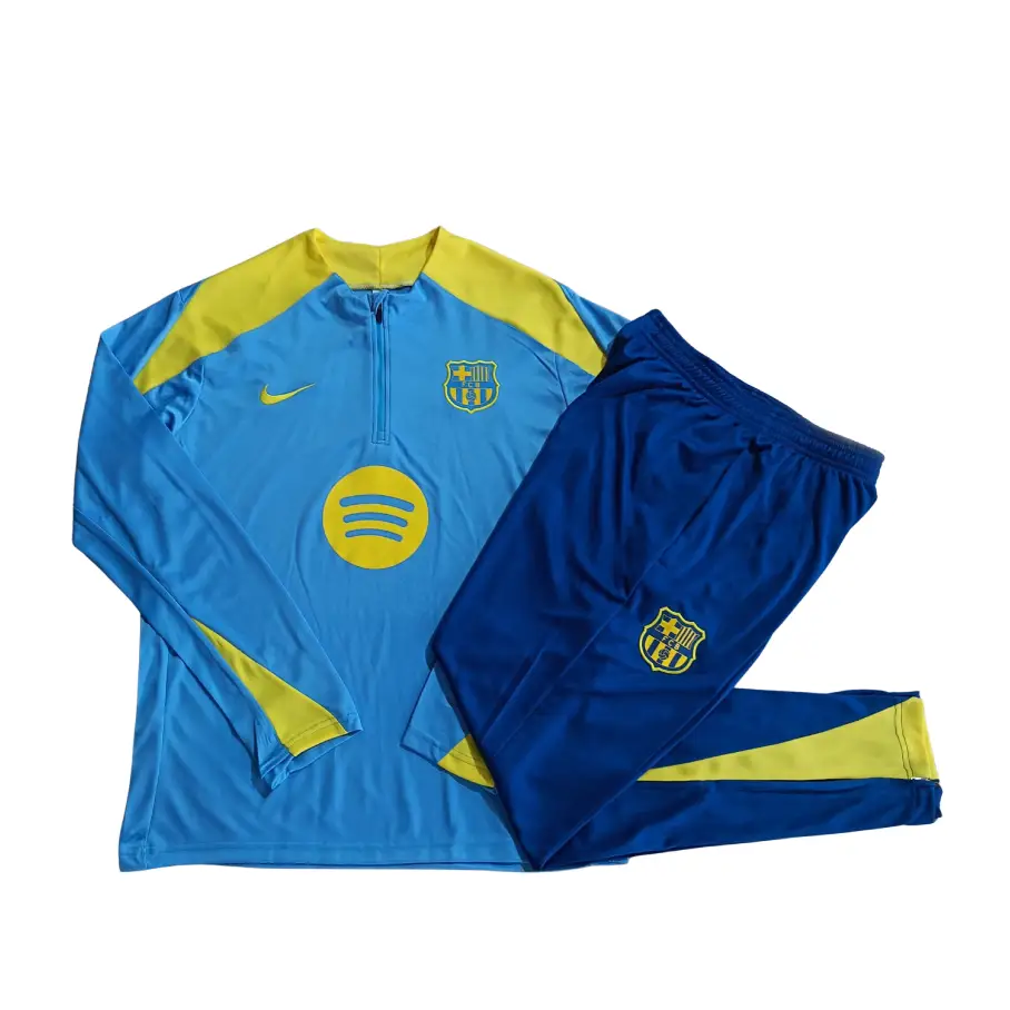 Kids' FC Barcelona Blue Tracksuit 2025/2026