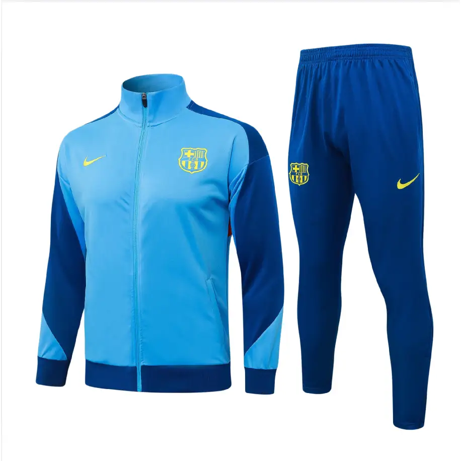 FC Barcelona Kids' Sky Blue Tracksuit 2025/2026