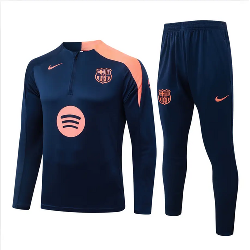 Survêtement Enfant FC Barcelone Bleu Marine 2025/2026 Passe D