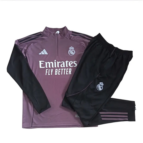 Survêtement Enfant Real Madrid violet 2026 Passe D