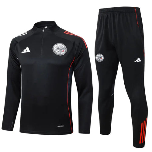 Survêtement Enfant Training Ajax 2025/2026 Noir Passe D