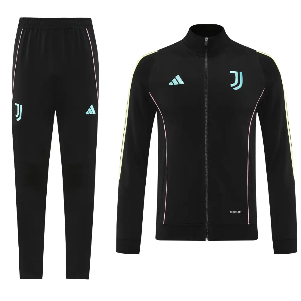 Trainingsanzug Juventus schwarz 2025