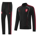 Liverpool black tracksuit 2025