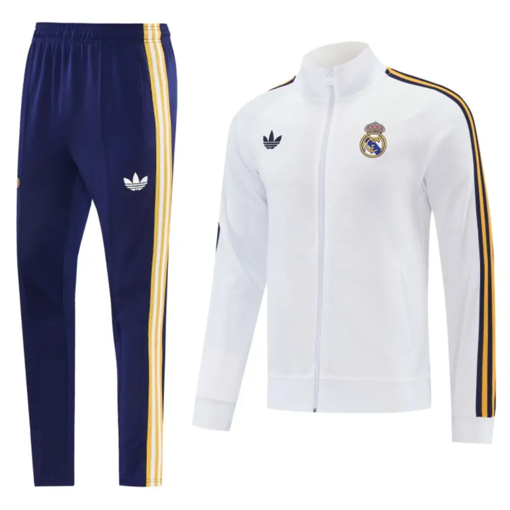 Survêtement Real Madrid Trefoil 2026/2027 Blanc Passe D