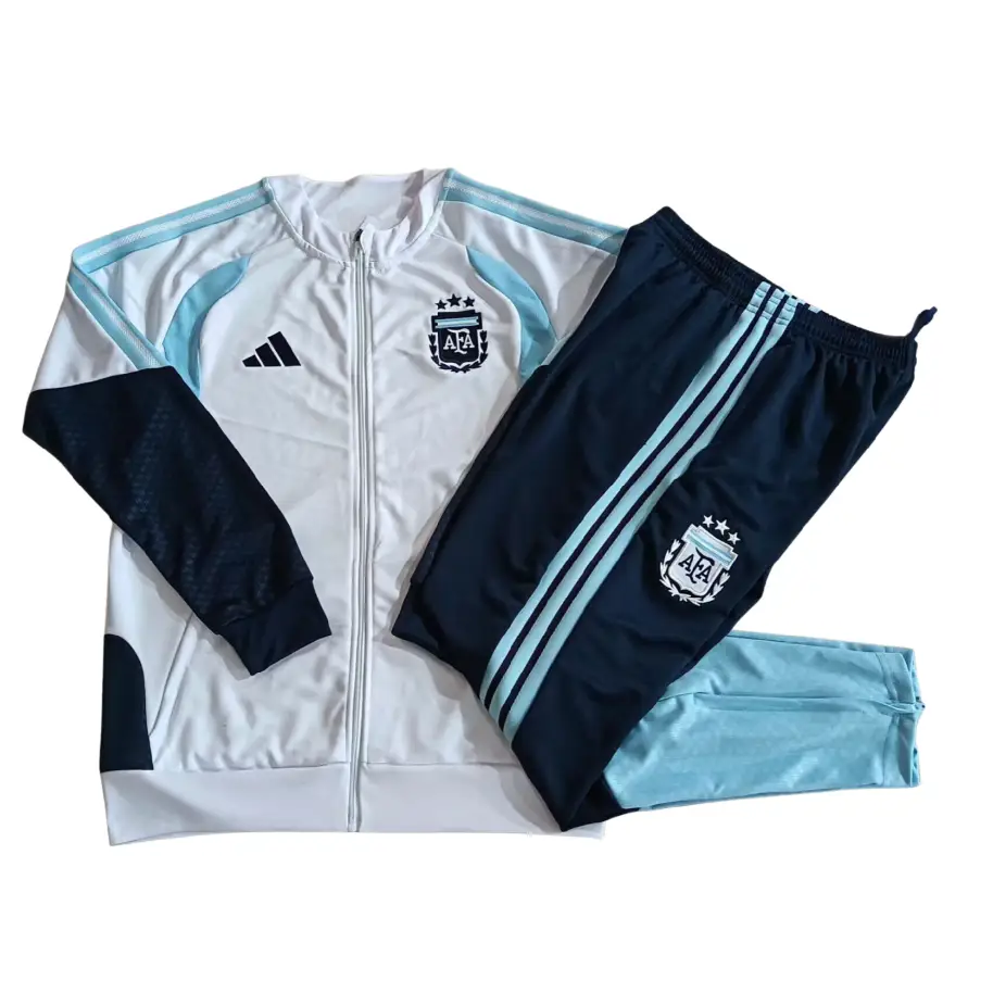 Trainingsanzug Training Argentinien weiß 2025/2026