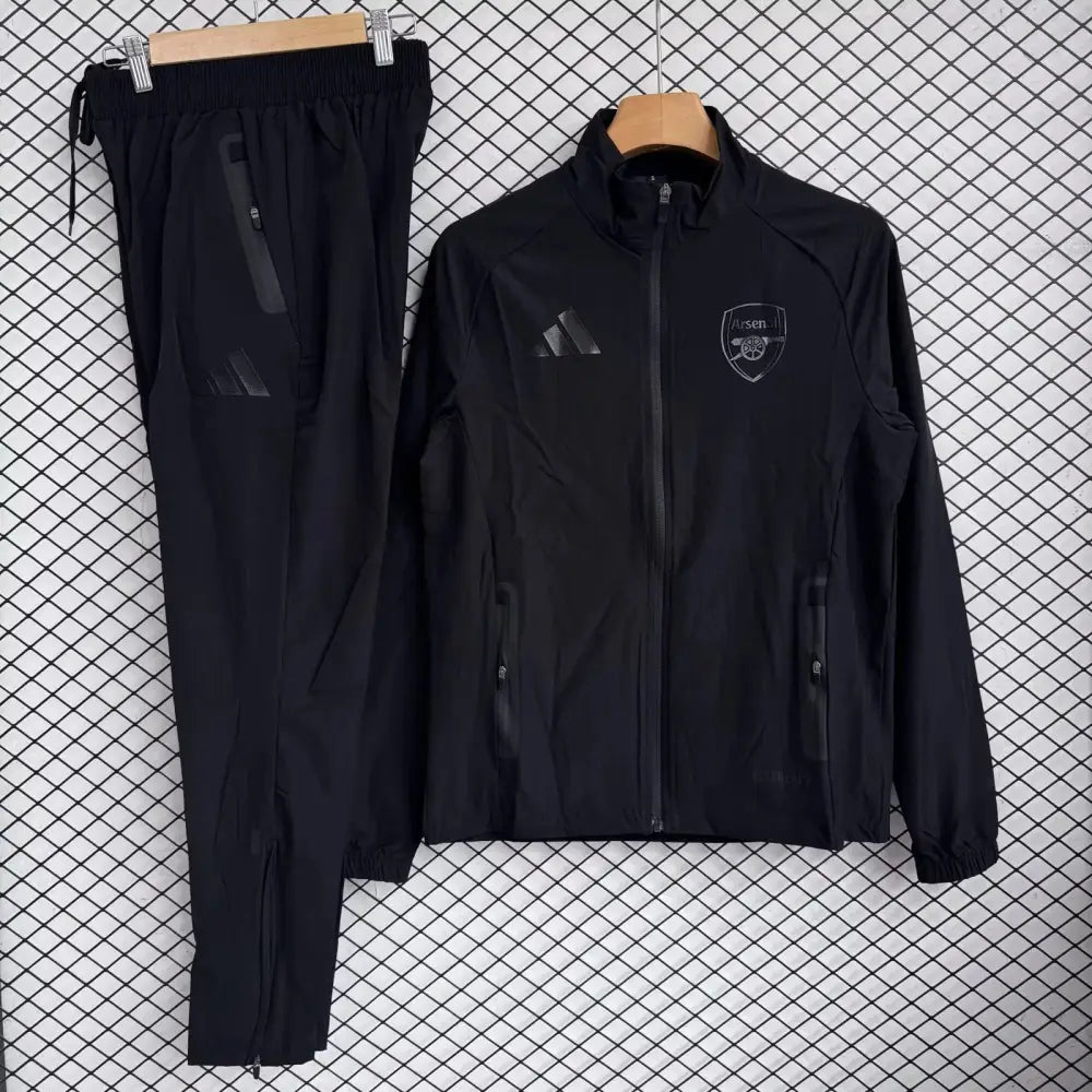 Trainingsanzug Arsenal 2025 Schwarz