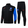Kids' PSG Black and Blue Training Tracksuit 2025/2026