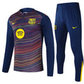 Survêtement Training FC Barcelone bleu marine 2026