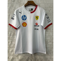 T shirt ferrari F1 Blanc