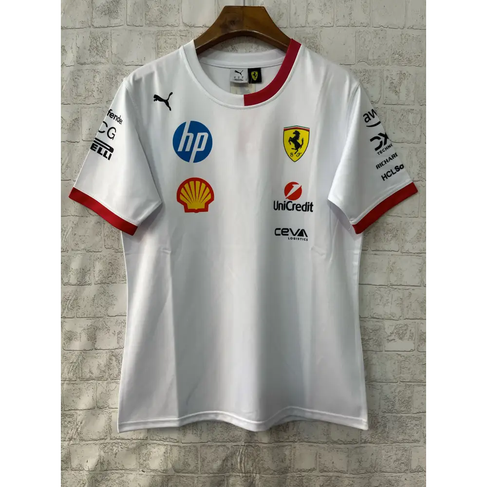 Ferrari F1 T-Shirt Weiß
