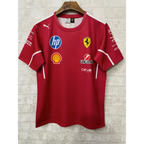 T shirt ferrari F1 rouge