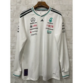 Mercedes white long sleeve T shirt