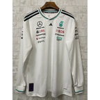 Mercedes white long sleeve T shirt
