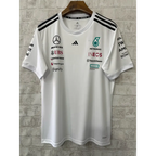 T shirt mercedes blanc