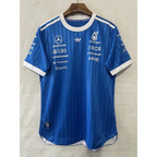 T shirt mercedes Bleu Roi 2026 Passe D