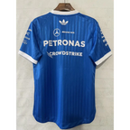 T shirt mercedes Bleu Roi 2026 Passe D