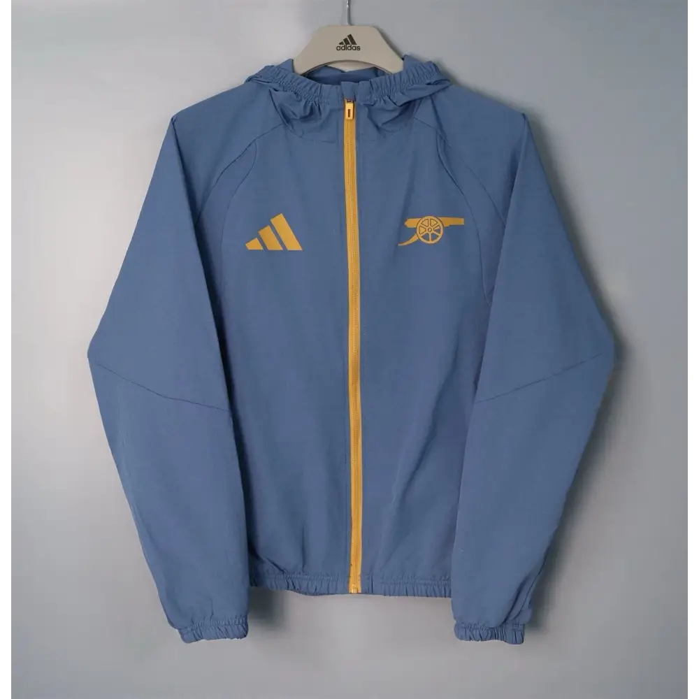 Veste A Capuche Coupe-Vent Arsenal 2026/2027 Gris Passe D