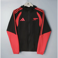 Veste A Capuche Coupe-Vent Arsenal 2026/2027 Noir Passe D