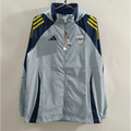 Boca Junior Light Blue Windbreaker Hoodie 2026