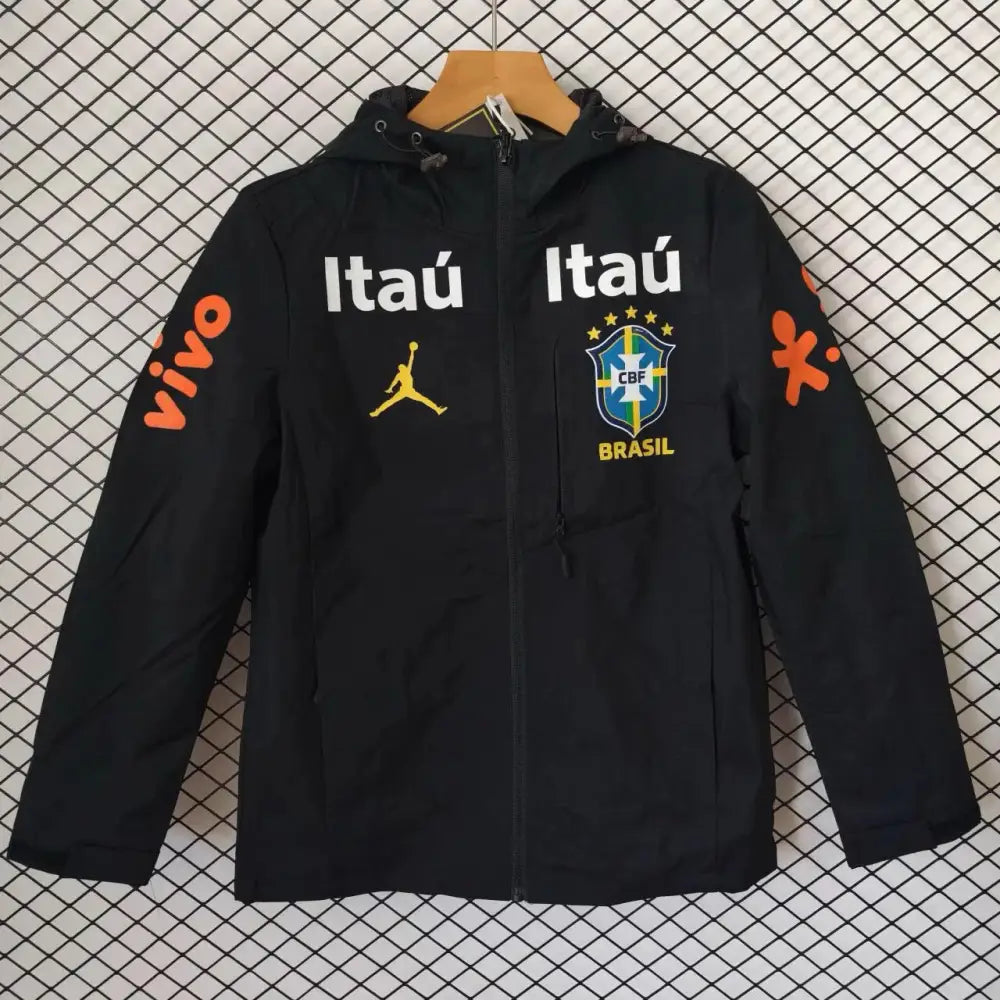 Veste A Capuche Coupe-Vent Brésil 2026/2027 Passe D