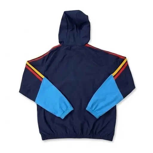 Windjacke mit Kapuze Spanien Dunkelblau 2026