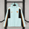 Veste A Capuche Coupe-Vent France 2026/2027 Vert Passe D