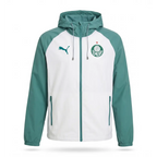 Palmeiras Windbreaker Kapuzenjacke Grün & Weiß 2026