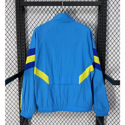 Boca Juniors Light Blue Windbreaker Jacket 2026