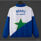 Veste Coupe-Vent Brésil Retro Passe D