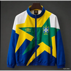 Veste Coupe-Vent Brésil Retro Passe D