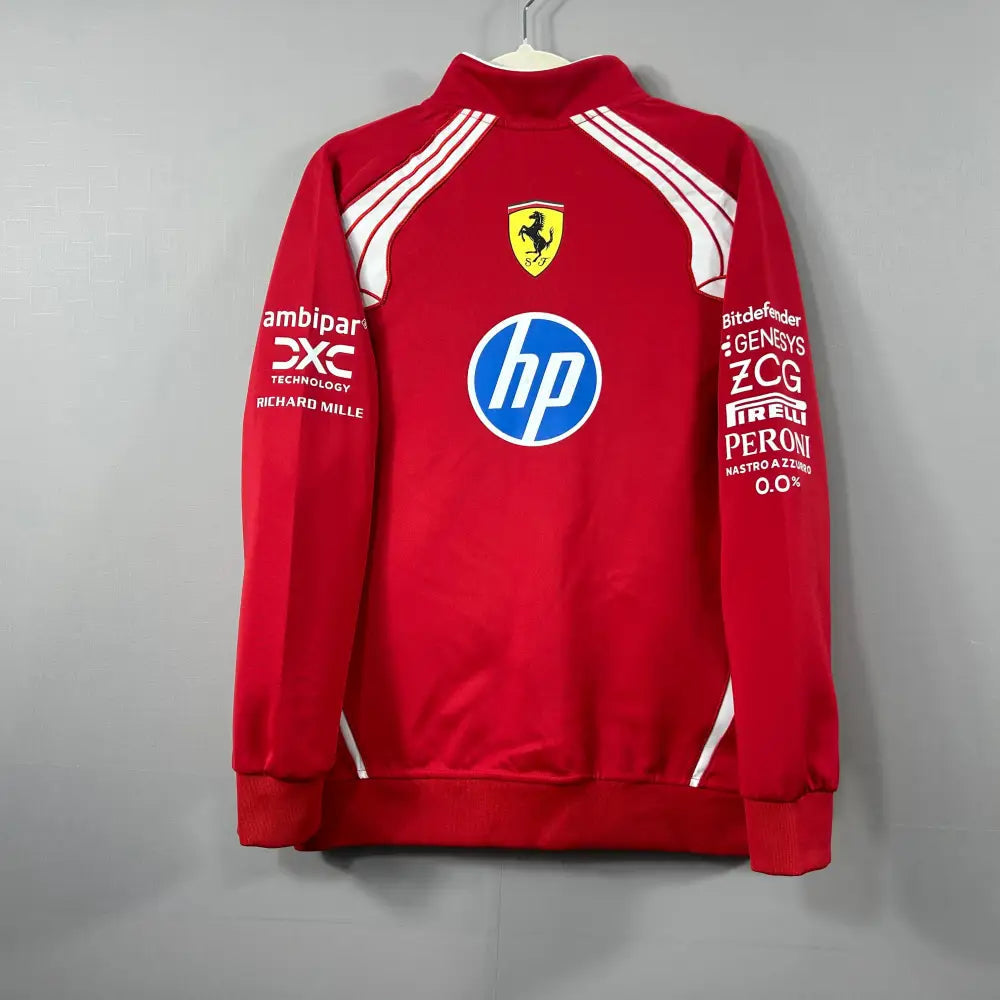 Veste Coupe-Vent Ferrari 2026/2027 Rouge Passe D