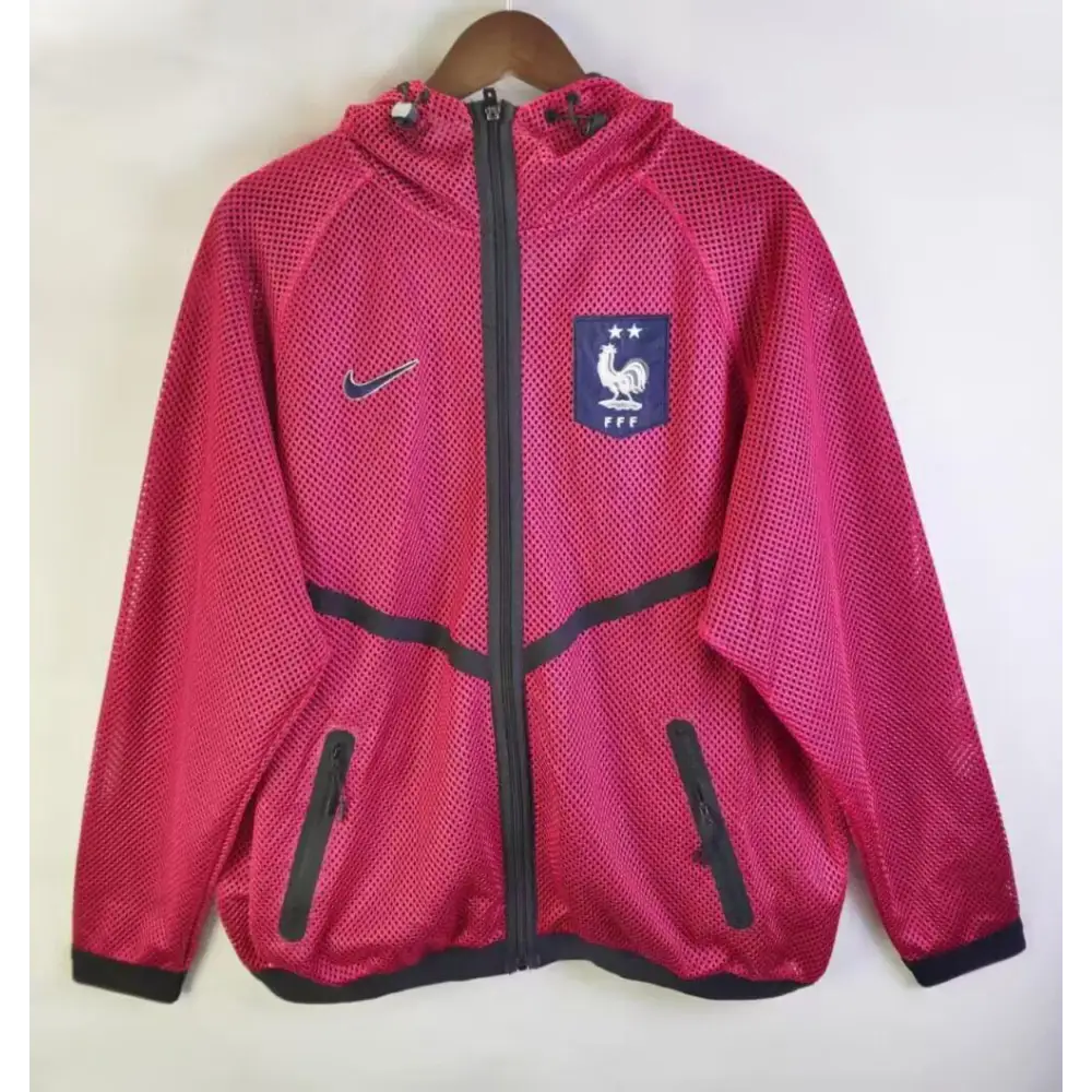 Veste Coupe-Vent France 2026/2027 Rouge Passe D