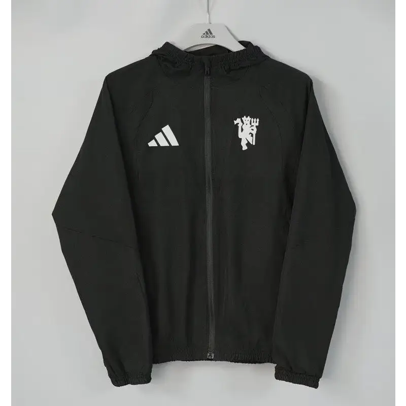Veste Coupe-Vent Manchester United  2026/2027 Noir Passe D