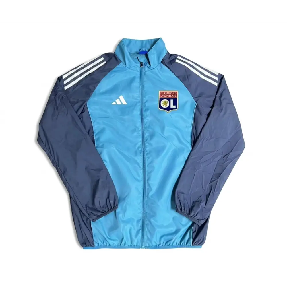 Windbreaker OL Olympique Lyonnais Blau & Hellblau 2026