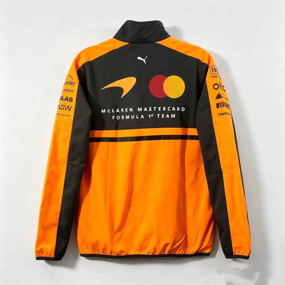 Veste Coupe-Vent Puma McLaren Orange 2026/2027 Passe D
