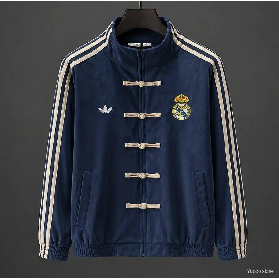 Veste Coupe-Vent Real Madrid Retro Passe D