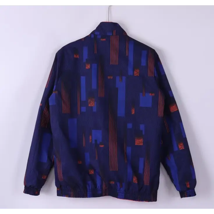 Netherlands Reversible Windbreaker Jacket Orange & Blue 2026