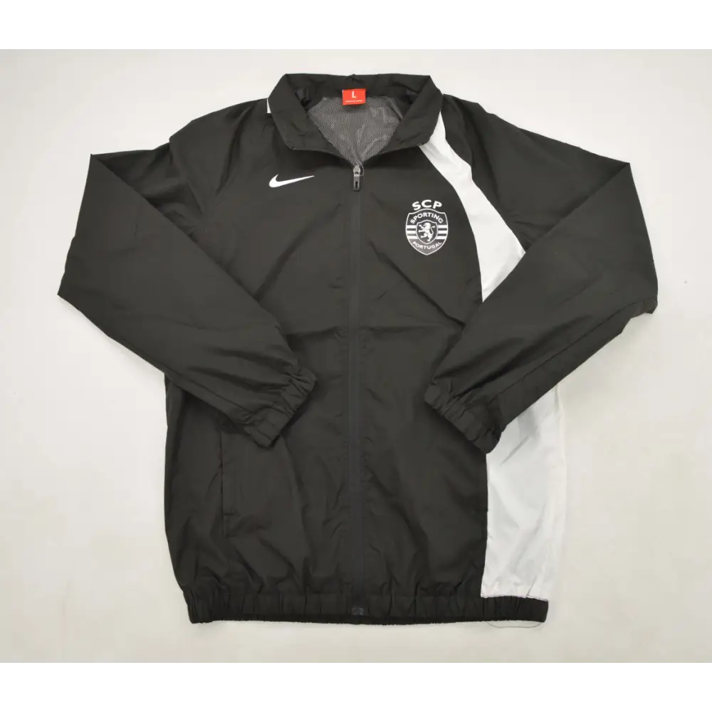 Sporting CP Black Windbreaker 2026